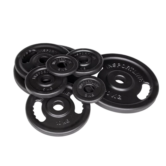 Zestaw obciążeń olimpijskich inSPORTline Castblack 2-20 KG