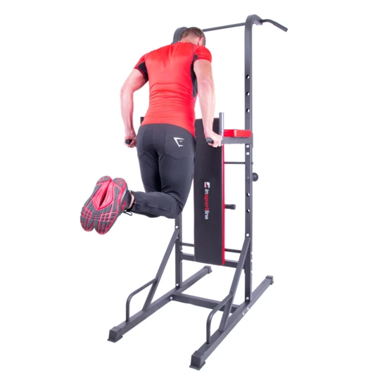 Zestaw do ćwiczeń poręcz, gryfy i obciążenia inSPORTline CEM 180+40 cm/30 mm 80kg