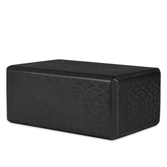 GAIAM KOSTKA DO JOGI EMBOSSED BLACK 63438