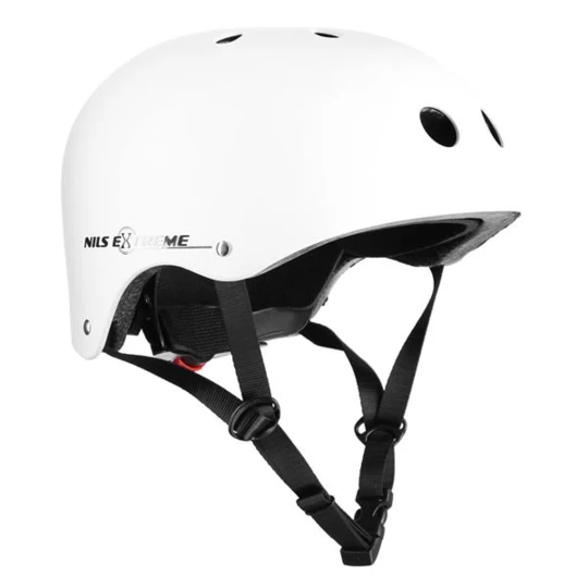 MTV12 BIAŁY MATOWY ROZM. S (48-53 cm) KASK NILS EXTREME (16-70-004)