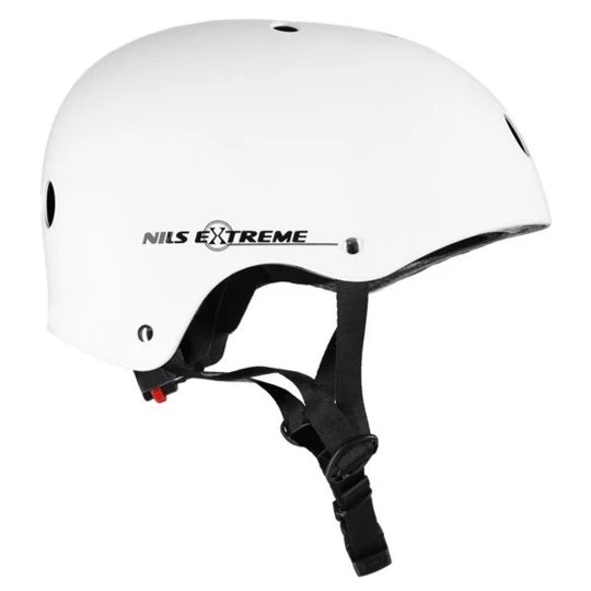 MTV12 BIAŁY MATOWY ROZM. S (48-53 cm) KASK NILS EXTREME (16-70-004)