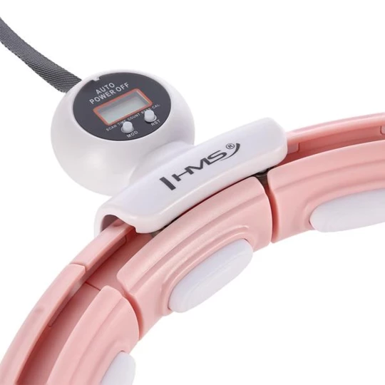 HHM15 HULA HOP PINK Z MAGNESEM I OBCIĄŻNIKIEM + LICZNIK HMS (17-44-580)