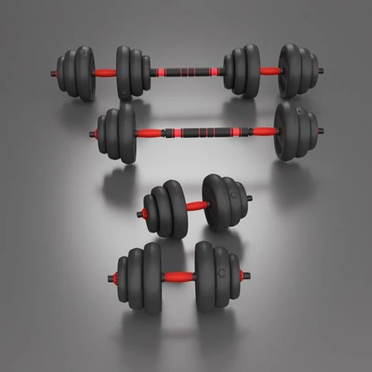 SGN120 PRO SET 6W1 ZESTAW CIĘŻARÓW 20KG HMS (17-57-068)