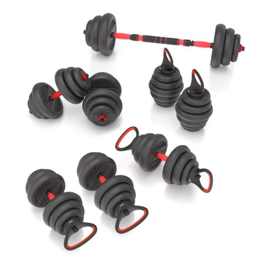 SGN120 PRO SET 6W1 ZESTAW CIĘŻARÓW 20KG HMS (17-57-068)
