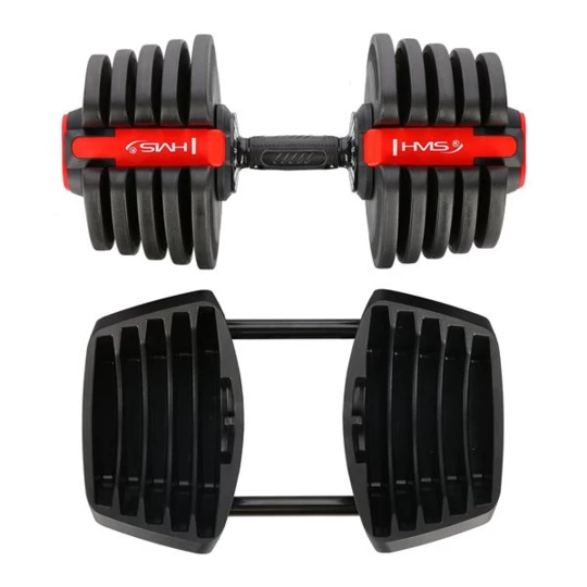 SGR40 PRO SET 2W1 ZESTAW REGULOWANYCH SZTANGIELEK 43,5 KG HMS (17-57-072)