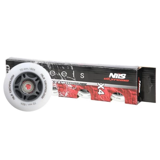 PU 72x24 82A LED-3  BIAŁE KÓŁKA (4 szt.) NILS EXTREME (16-30-052)
