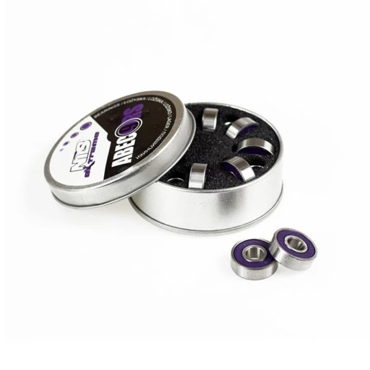 ABEC-9 RS PURPUROWY CARBON ŁOŻYSKA (8szt.) OPAK. METAL NILS EXTREME (16-31-030)