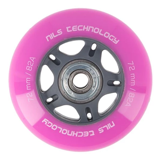 PU 72x24 82A (4szt.) RÓŻOWE + ABEC-7 (8szt.) ZESTAW NILS EXTREME (16-32-021)