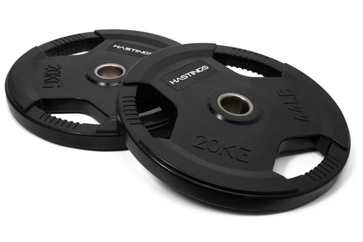 Obciążenia gumowane olimpijski 20 kg Hastings