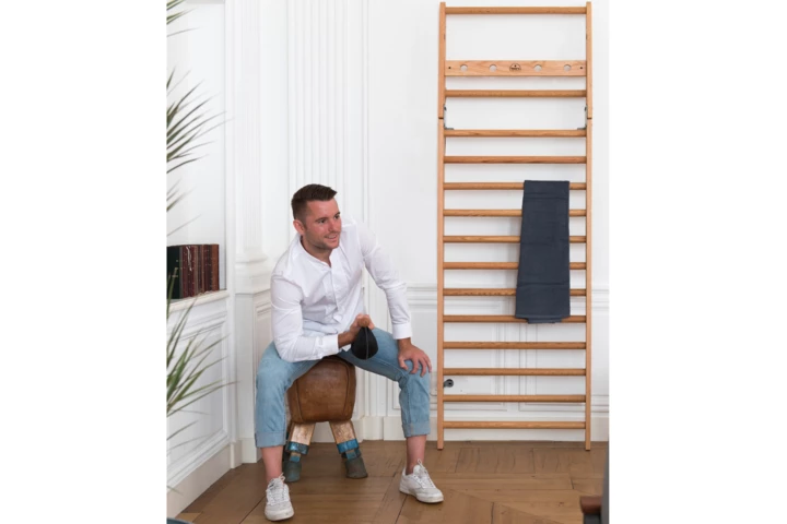 Drabinka gimnastyczna NOHRD WallBars 10 Classic Orzech