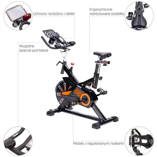 SW2102 ORANGE ROWER SPININGOWY 15KG HMS (17-09-012)