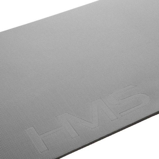 MFK08 GREY-BLACK MATA FITNESS KLUBOWA Z OTWORAMI 140*60CM EVA 15MM HMS PREMIUM (17-44-266)