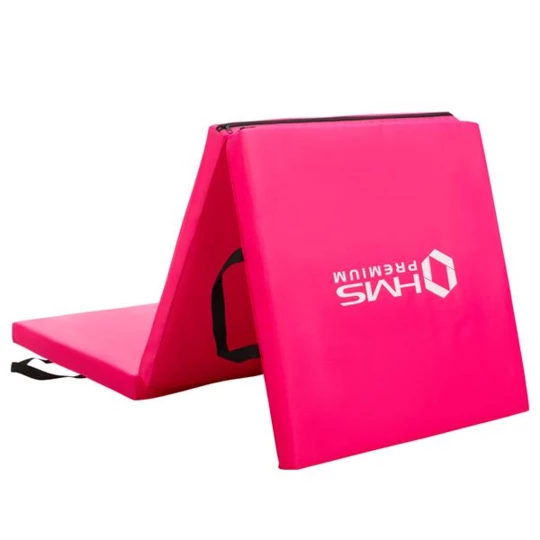 MGS02 PINK MATERAC GIMNASTYCZNY SKŁADANY 1800x600MM HMS PREMIUM (17-44-283)
