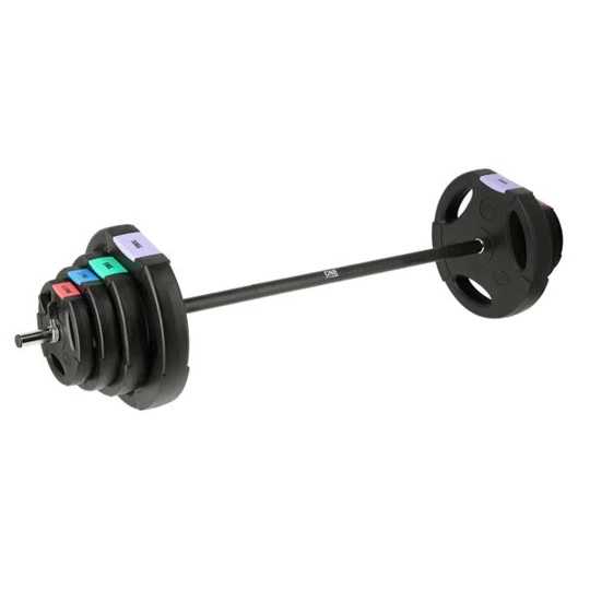 GSPO40 (2 CZĘŚCI) 42 KG SZTANGA / TALERZE KOMPOZYT ONE FITNESS (17-57-027)