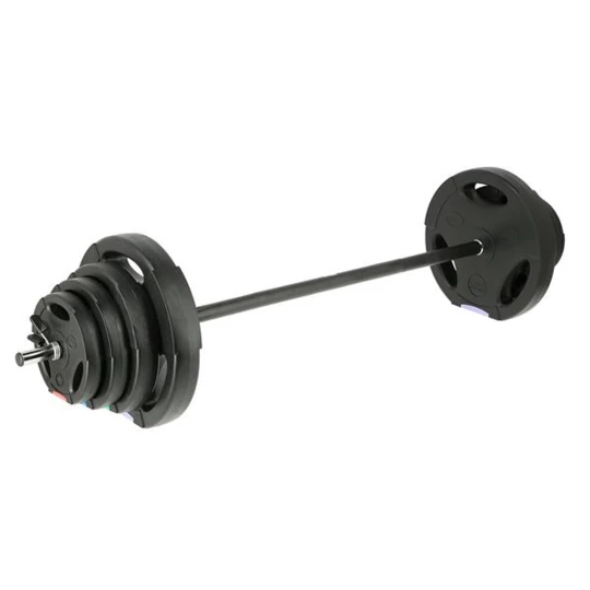GSPO40 (2 CZĘŚCI) 42 KG SZTANGA / TALERZE KOMPOZYT ONE FITNESS (17-57-027)