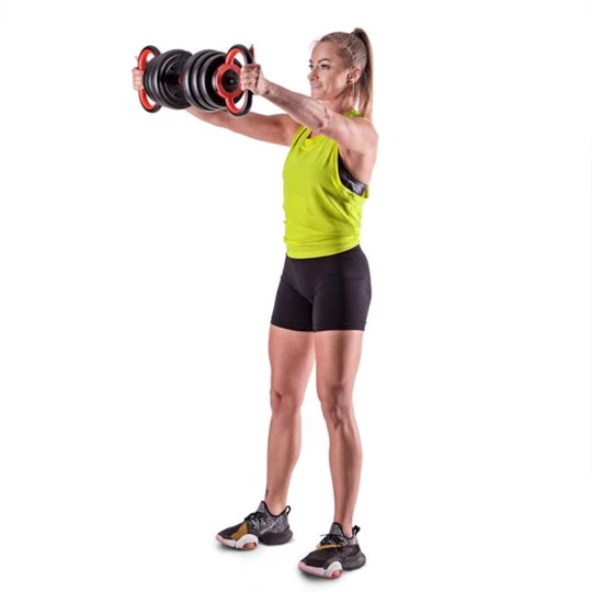 SGX120 (2 CZĘŚCI)  PROSET 6W1 ZESTAW CIĘŻARÓW 20KG HMS (17-57-060)