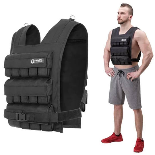 KTO30 KAMIZELKA TRENINGOWA Z OBCIĄŻENIEM 30 KG HMS PREMIUM (17-62-211)