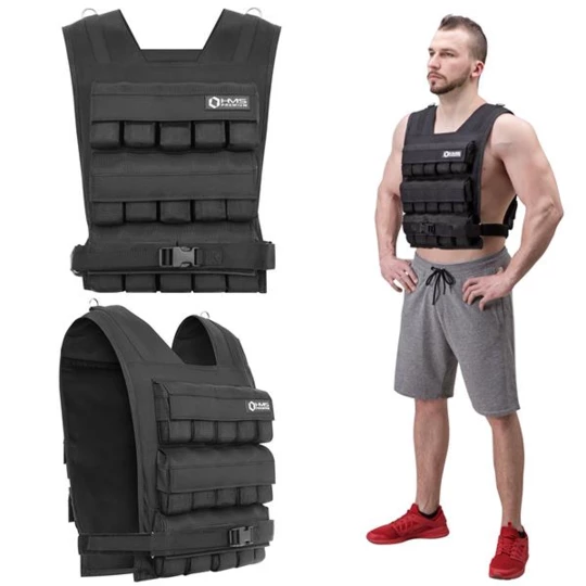 KTO30 KAMIZELKA TRENINGOWA Z OBCIĄŻENIEM 30 KG HMS PREMIUM (17-62-211)