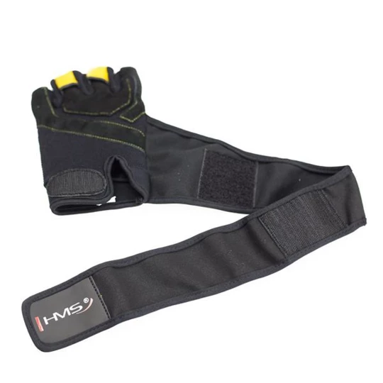 RST01 BLACK/YELLOW ROZM. XL RĘKAWICE NA SIŁOWNIĘ HMS (17-63-203)