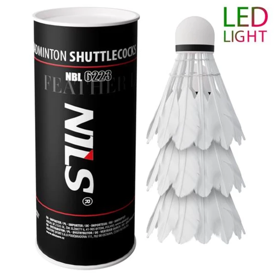 NBL6223 LOTKI Z PIÓR LED 3 SZT. NILS (14-30-136)