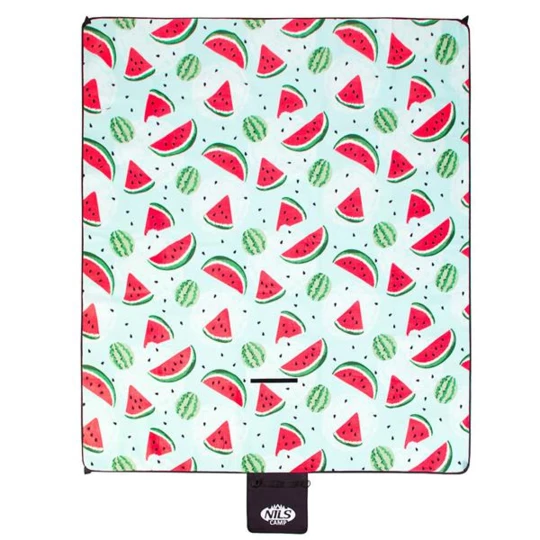 NC2312 ARBUZY KOC PIKNIKOWY 220×200cm PE + ALU NILS CAMP (15-05-212)