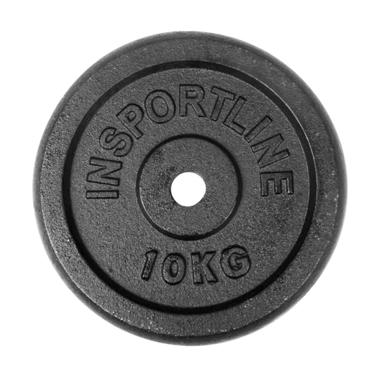 Zestaw obciążeń żeliwnych inSPORTline Castblack 2x 0,5-20 kg