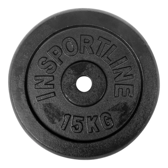 Zestaw obciążeń żeliwnych inSPORTline Castblack 2x 0,5-20 kg