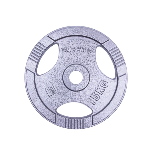 Obciążenie żeliwne inSPORTline Hamerton 15 kg 30 mm