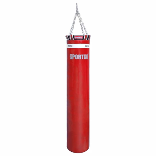 Worek bokserski SportKO MP04 30x150 cm - Kolor Czerwony