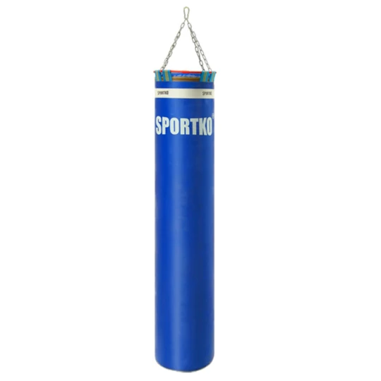 Worek bokserski SportKO MP06 35x180 cm - Kolor Niebieski