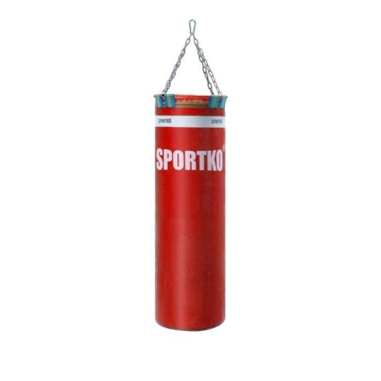 Worek bokserski SportKO Elite MP22 35x110 cm - Kolor Czerwony
