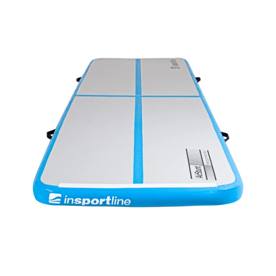 Pompowana mata do ćwiczeń Airtrack inSPORTline Airstunt 400x100x10 cm