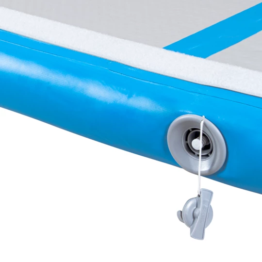 Pompowana mata do ćwiczeń Airtrack inSPORTline Airstunt 400x100x10 cm