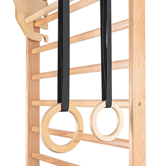 Drabinka drewniana z akcesoriami inSPORTline Steadyline 250 x 90 cm